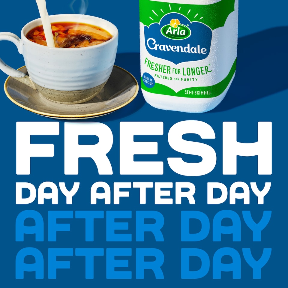 image 1 of Cravendale Filtered Fresh Semi Skimmed Milk 2L Fresher for Longer