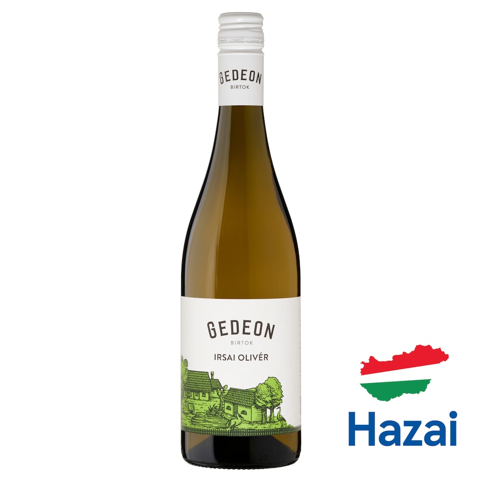 Gedeon Birtok Duna-Tisza közi Irsai Olivér száraz fehérbor 11,5% 750 ml  1. kép