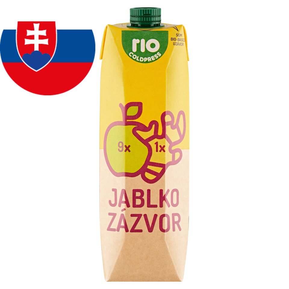 obrázok 1 z Rio Cold Press Jablko zázvor 1 l