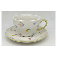 F&F Home Ditsy Floral Teacup & Saucer