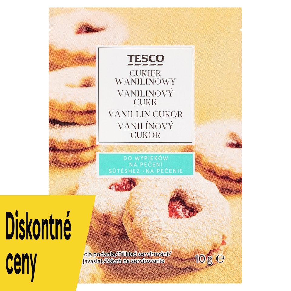 Tesco Vanilínový cukor 10 g