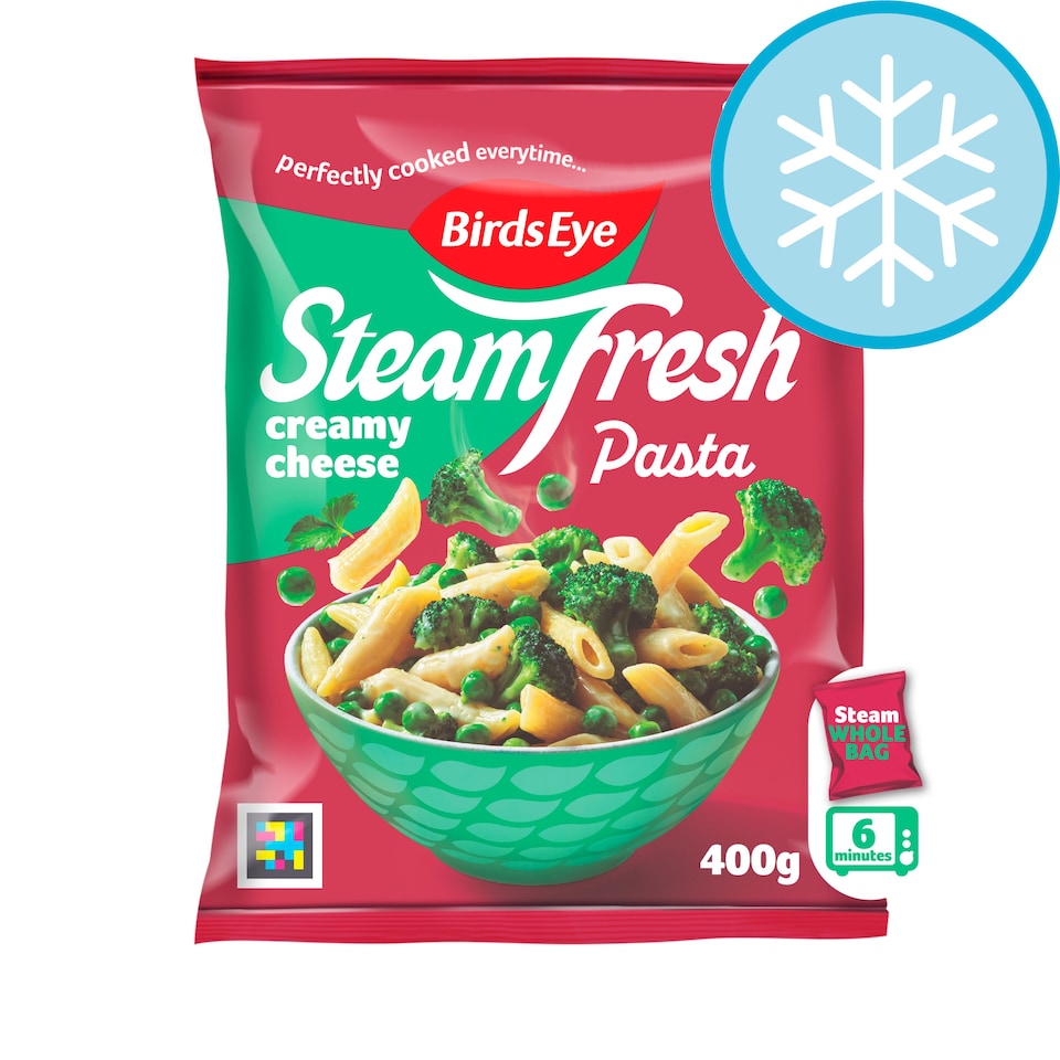 image 1 of Birds Eye Steamfresh Creamy Cheese Vegetable Pasta Meal for 1 400g