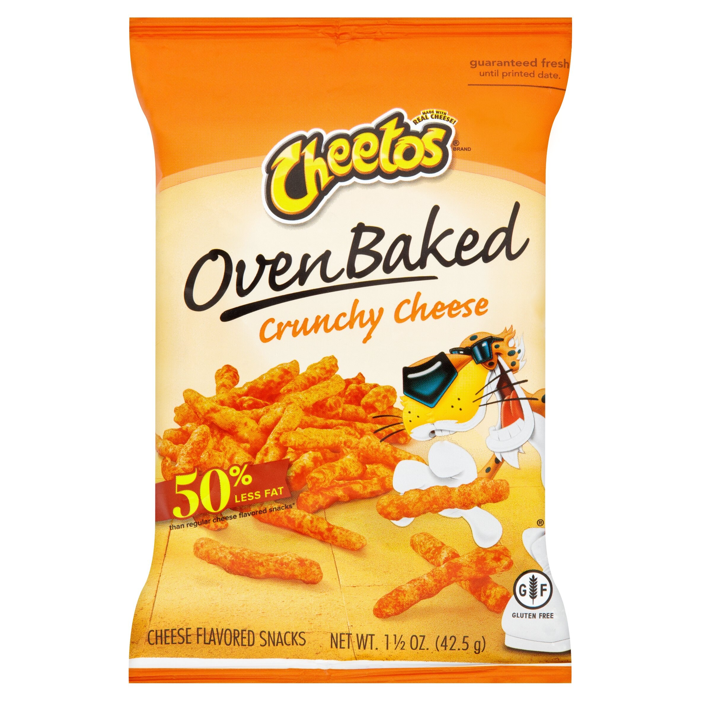 Cheetos Crunchy Cheese Snacks Oven Baked 42.5G - Tesco Groceries