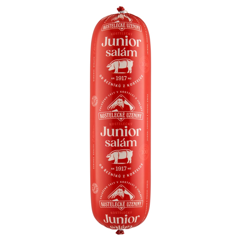 Obrázek 1 pro produkt Kostelecké Uzeniny Junior salám