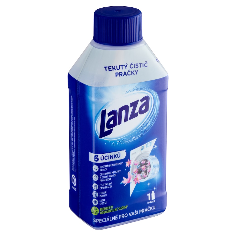 obrázok 1 z Lanza Tekutý čistič práčky svieža vôňa 250 ml