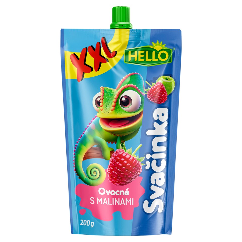 Hello Ovocná desiata s malinami 200g