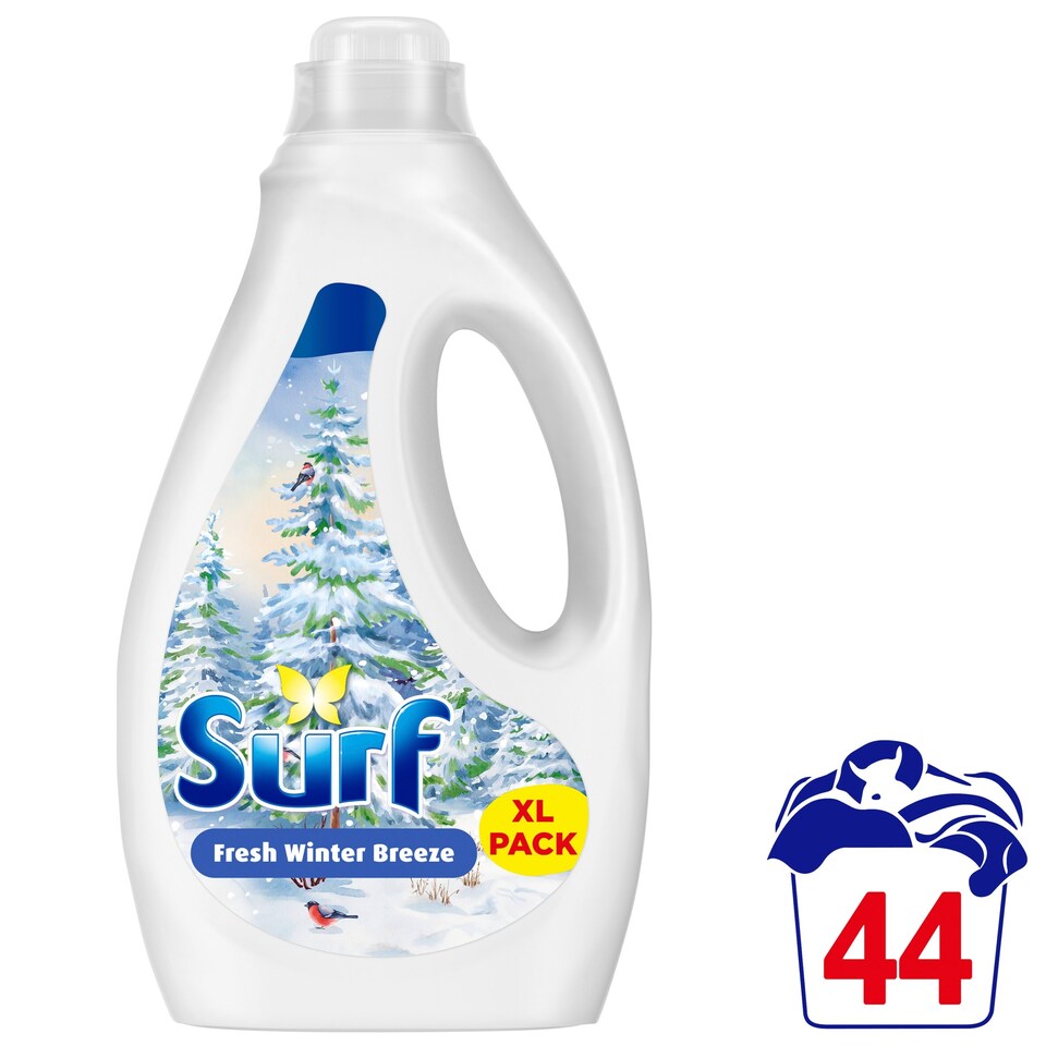image 1 of Surf Fresh Winter Breeze Liquid Laundry Detergent 44 Washes 1.188L