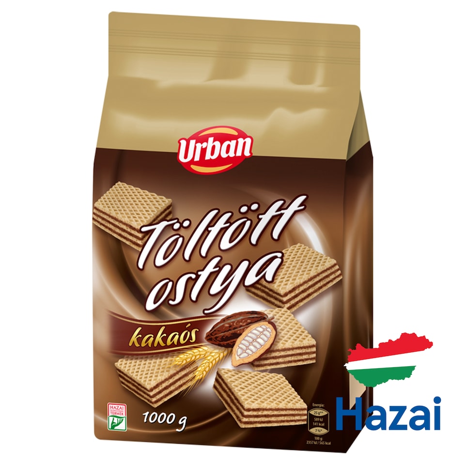 Urban Cocoa Cream Filled Wafers 1000 g
