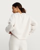 image 4 of F&F Active Ribbed Sports Sweatshirt in Cream