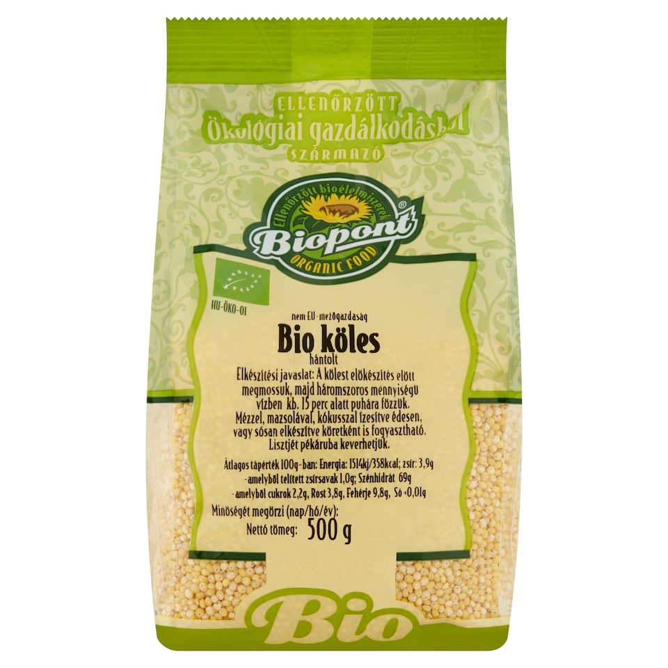image 1 of Biopont Organic Peeled Millet 500 g