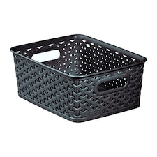 Curver Mystyle Dark Grey Basket Small