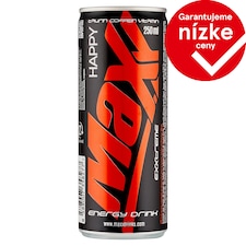 Maxx Exxtreme Happy sýtený energetický nápoj 250 ml