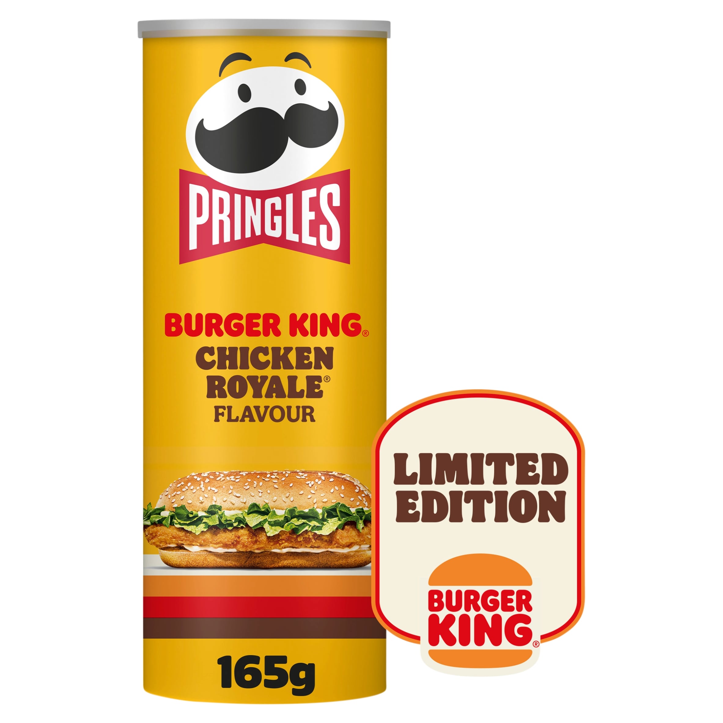 Pringles Burger King Chicken Royale Flavour Limited Edition 165g