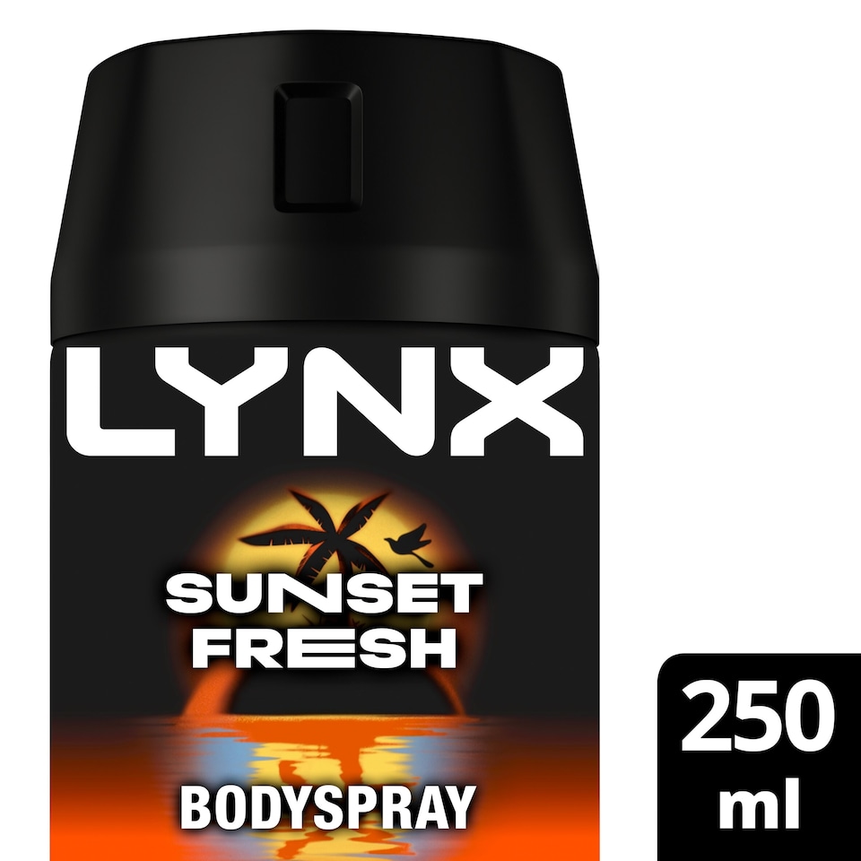 image 1 of Lynx Deodorant Bodyspray Sunset Fresh 250ml