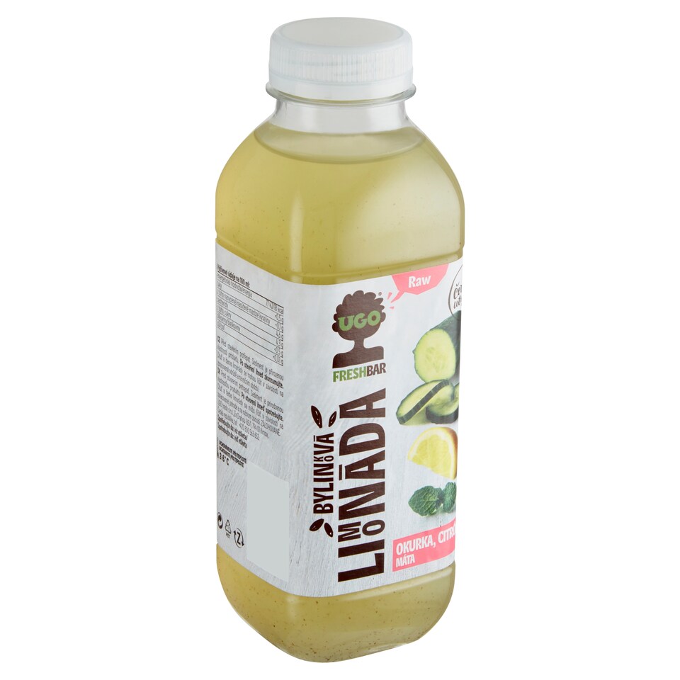 Ugo Bylinková limonáda okurka citrón máta 500ml