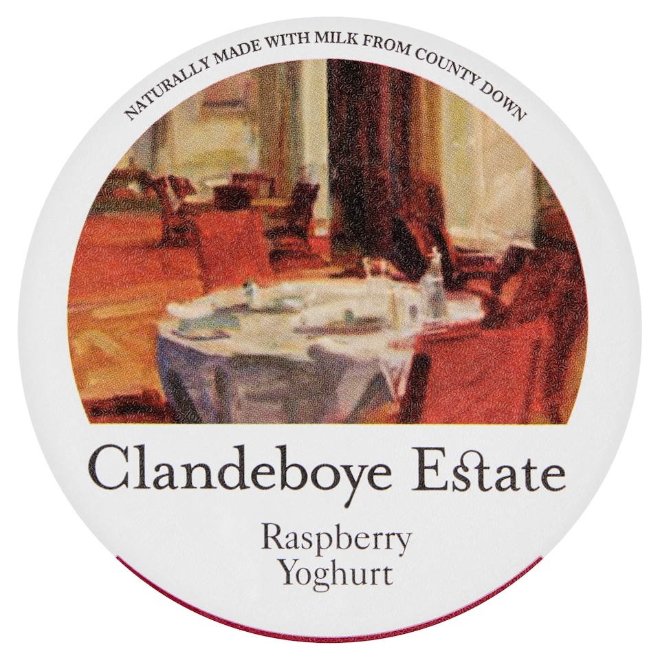 Clandeboye Estate Raspberry Yogurt 150G
