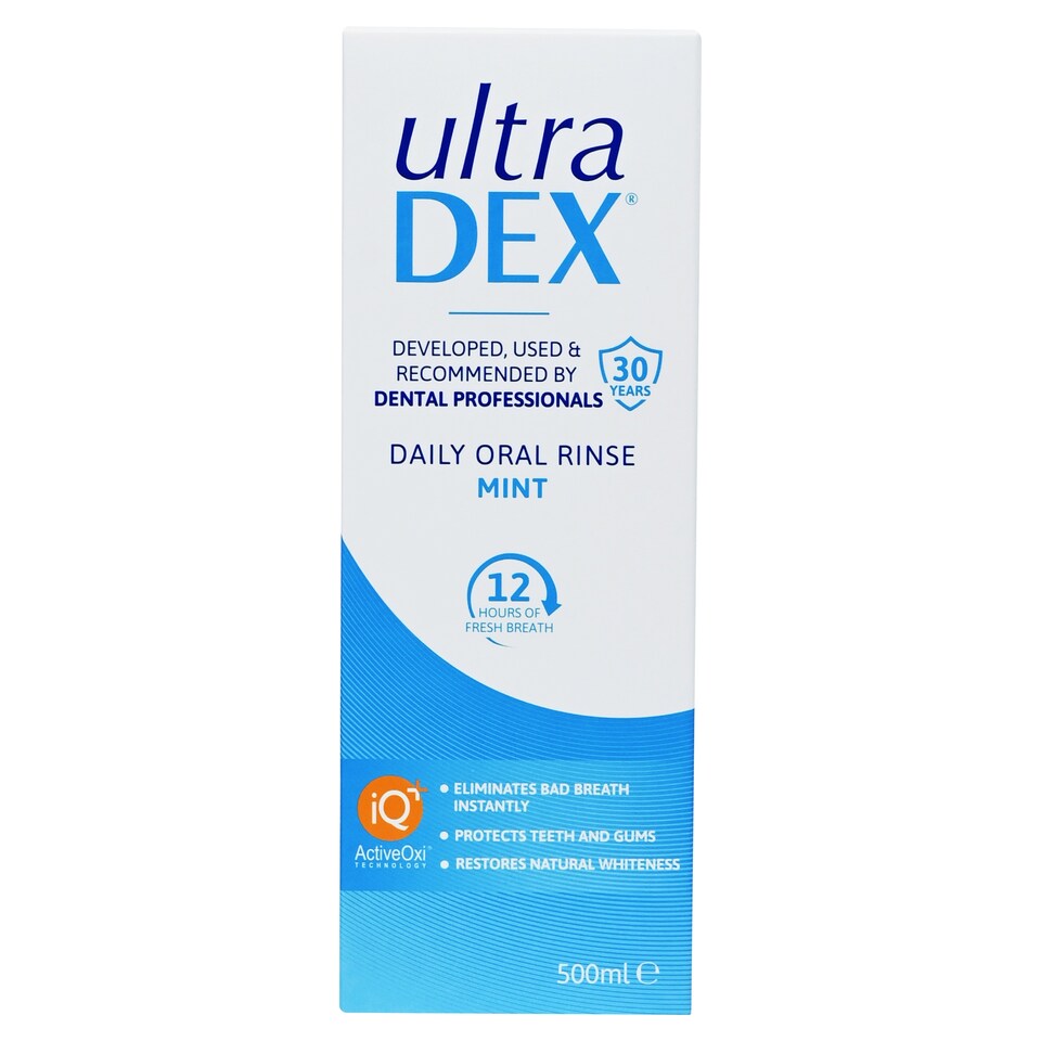 ULTRADEX DAILY ORAL RINSE MINT 500ml