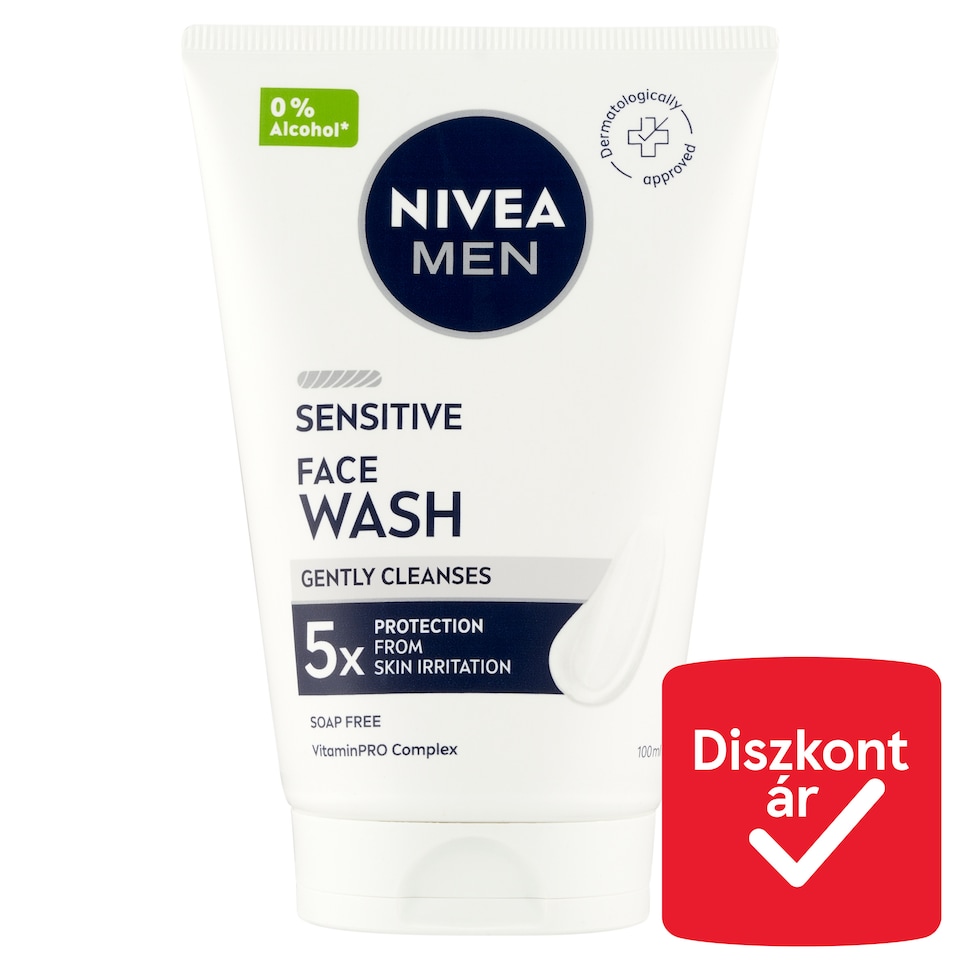NIVEA MEN Sensitive arclemosó 100 ml  1. kép