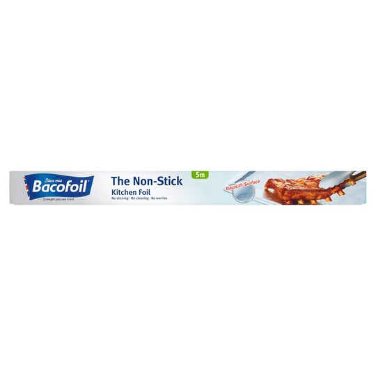 Bacofoil Non Stick Roasting Foil 450Mm X 5M Tesco Groceries