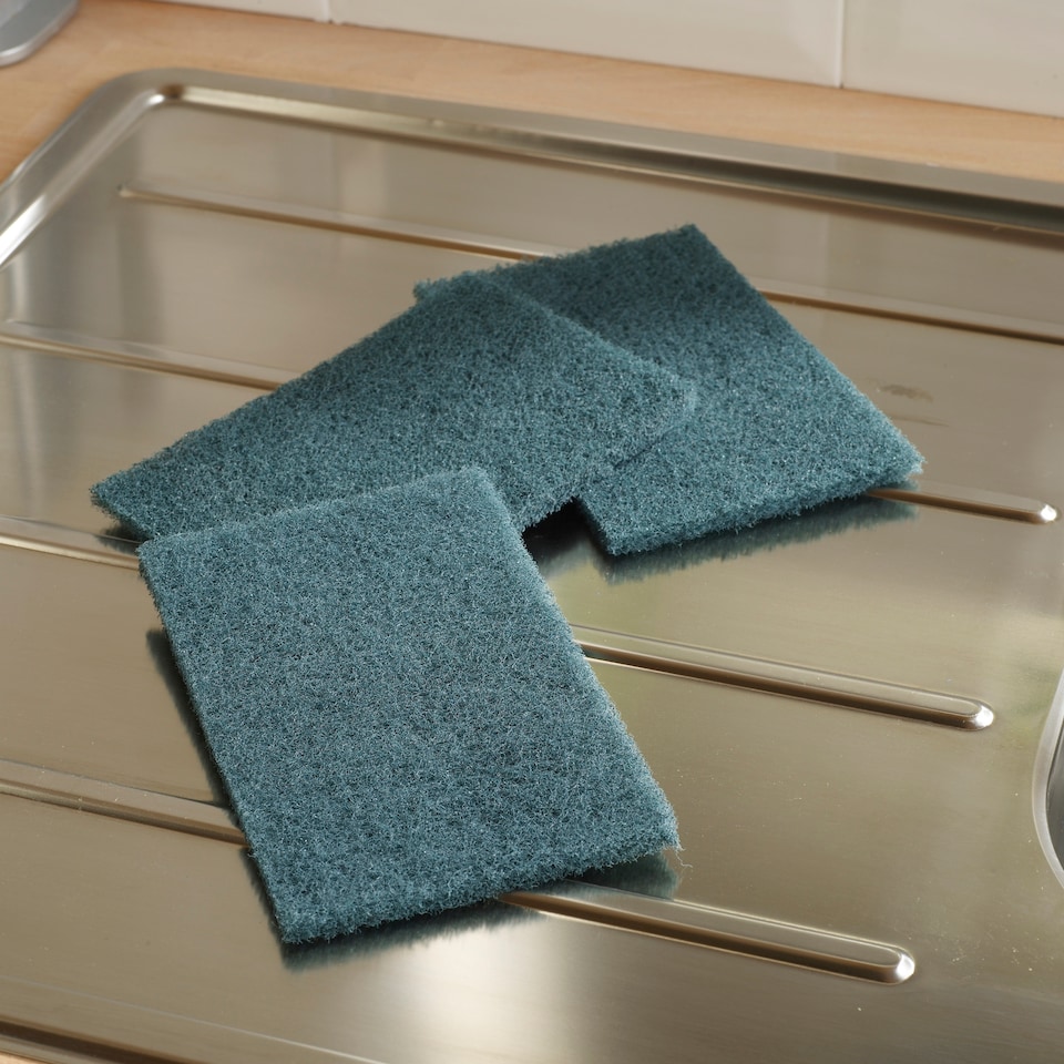 image 1 of Spontex Heavy Duty Scourer Pads 3 Pack