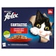 image 1 of Felix Fantastic Pouches for Cats Chicken, Beef, Rabbit, Lamb in Jelly 24 x 85 g