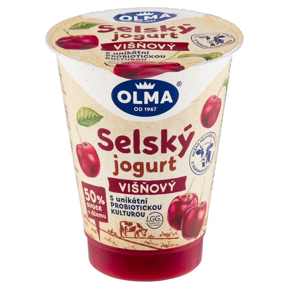 Obrázek 1 pro produkt Olma Selský jogurt 180g