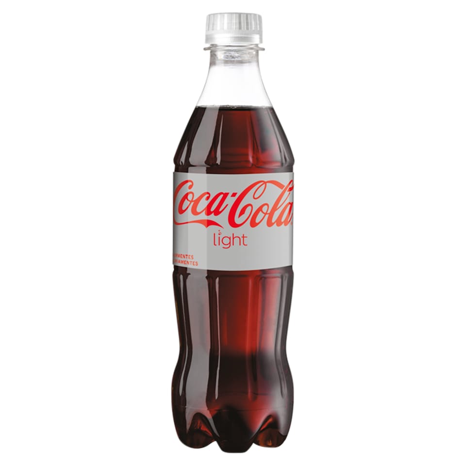 Coca-Cola Light Cola Flavoured Energy-Free Carbonated Soft Drink with Sweeteners 500 ml