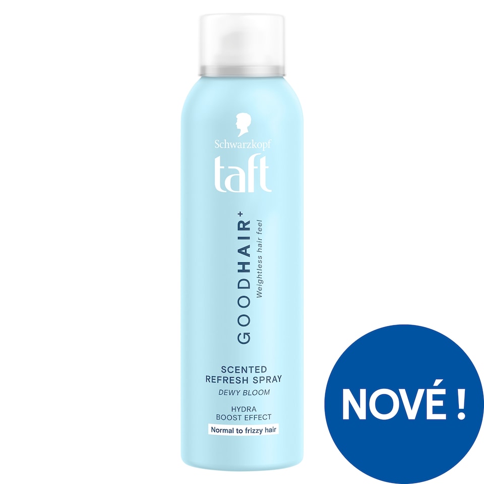 Schwarzkopf Taft Goodhair+ Dawy Bloom osvěžujicí sprej 150ml
