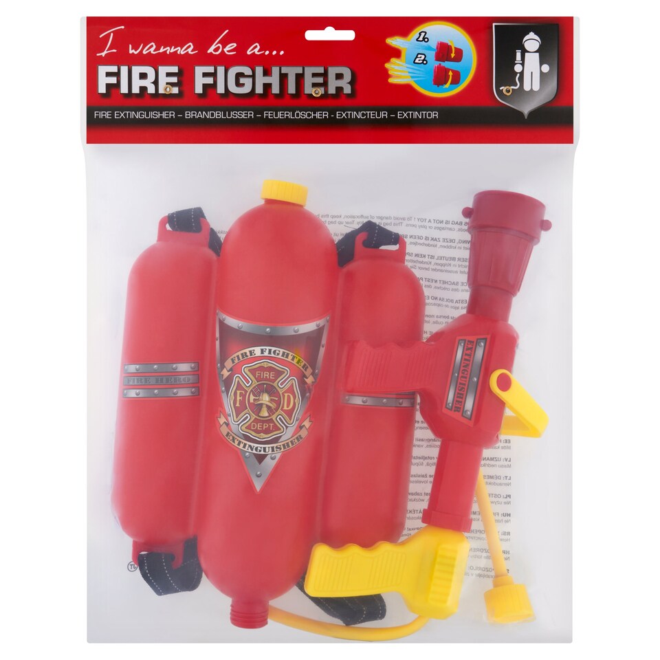 Fire Fighter Waterpumper Backpack