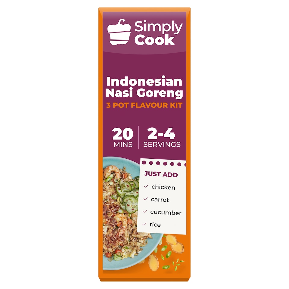 image 1 of Simply Cook Nasi Goreng Recipe Kit 71g