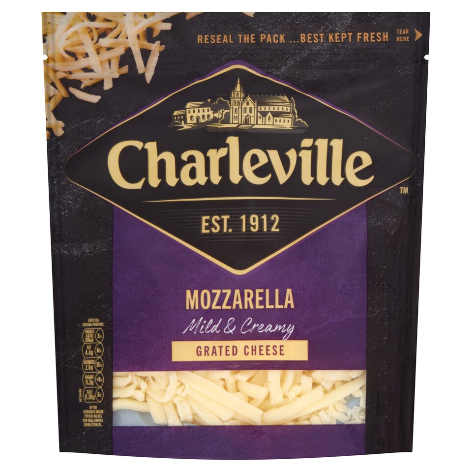 Charleville Mozzarella Grated Cheese 180G