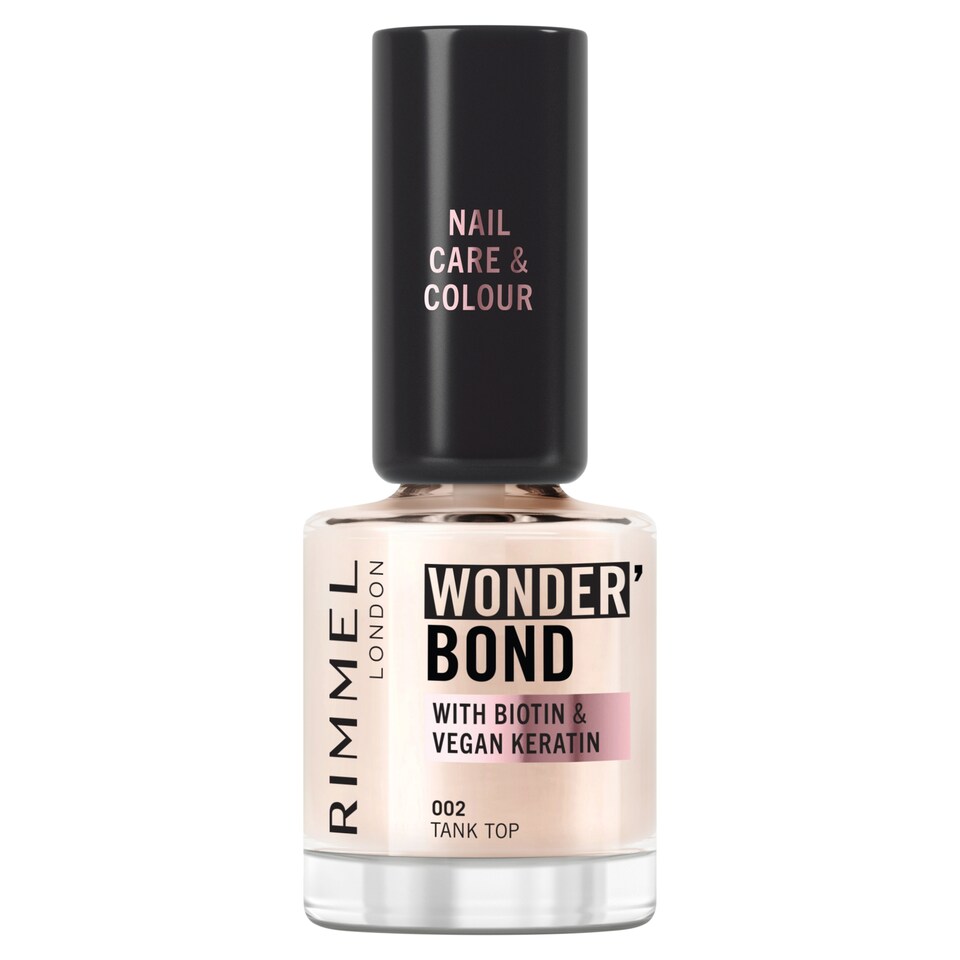 Rimmel Wonder'Bond Nail Polish 002 Tank Top 12ml