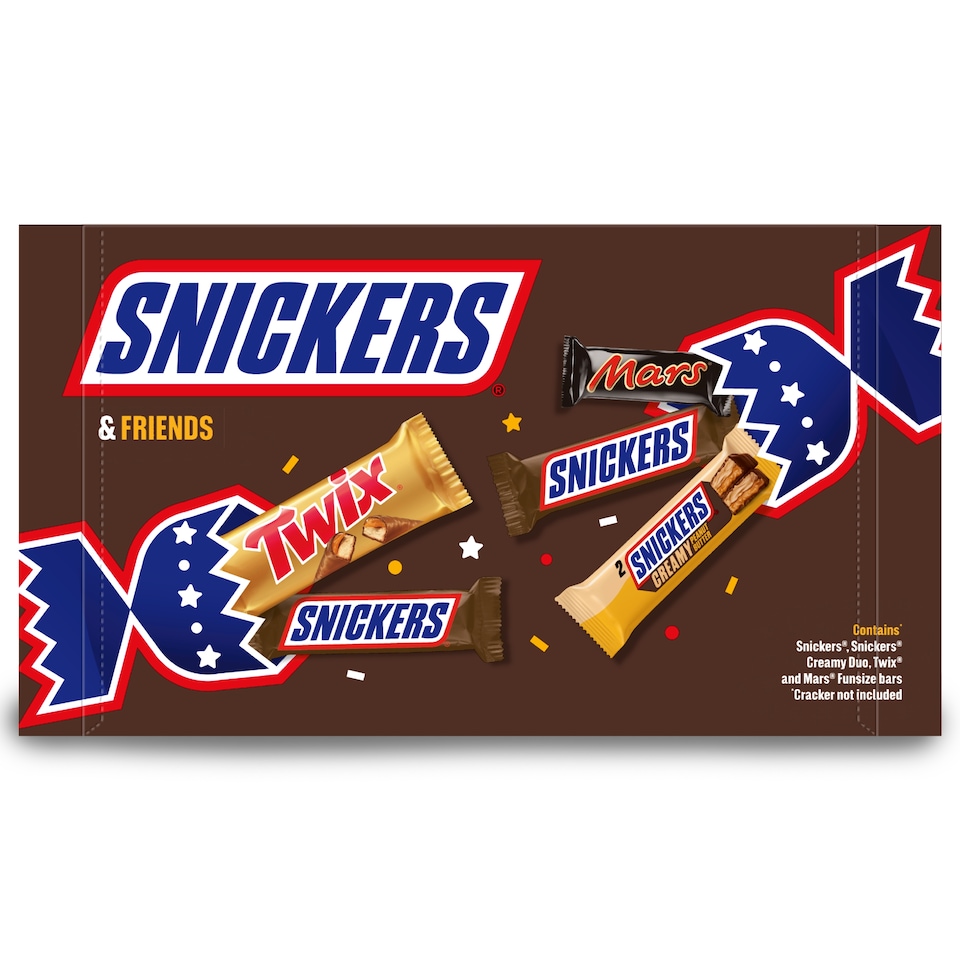 Snickers and Friends Milk Chocolate Selection Box 184.5g