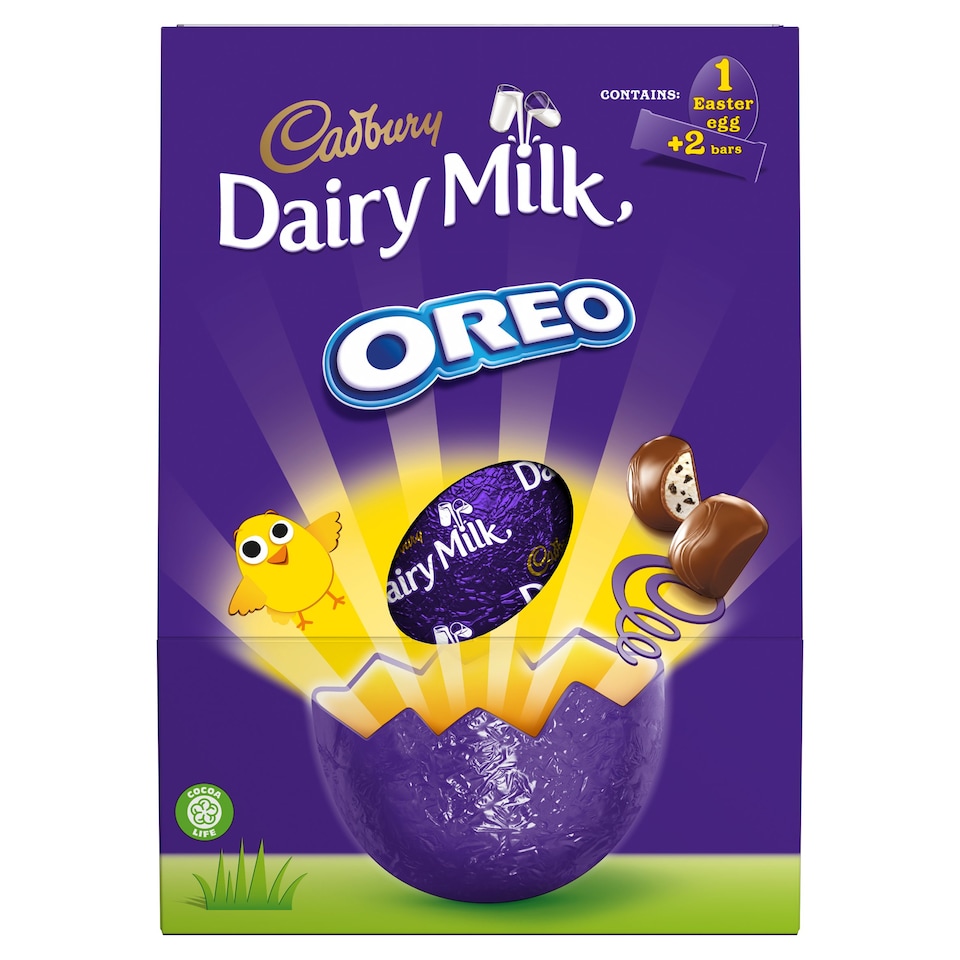 Cadbury Dairy Milk Oreo Easter Egg 233G Tesco Groceries