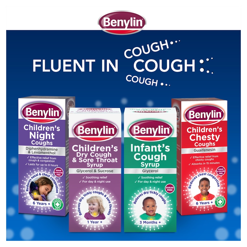 image 1 of Benylin Childrens Apple 125Ml