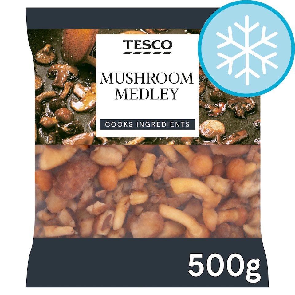 Tesco Mushroom Medley 500G