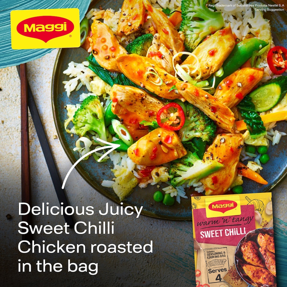 image 1 of Maggi So Juicy Sweet Chilli Chicken Recipe Mix 41g