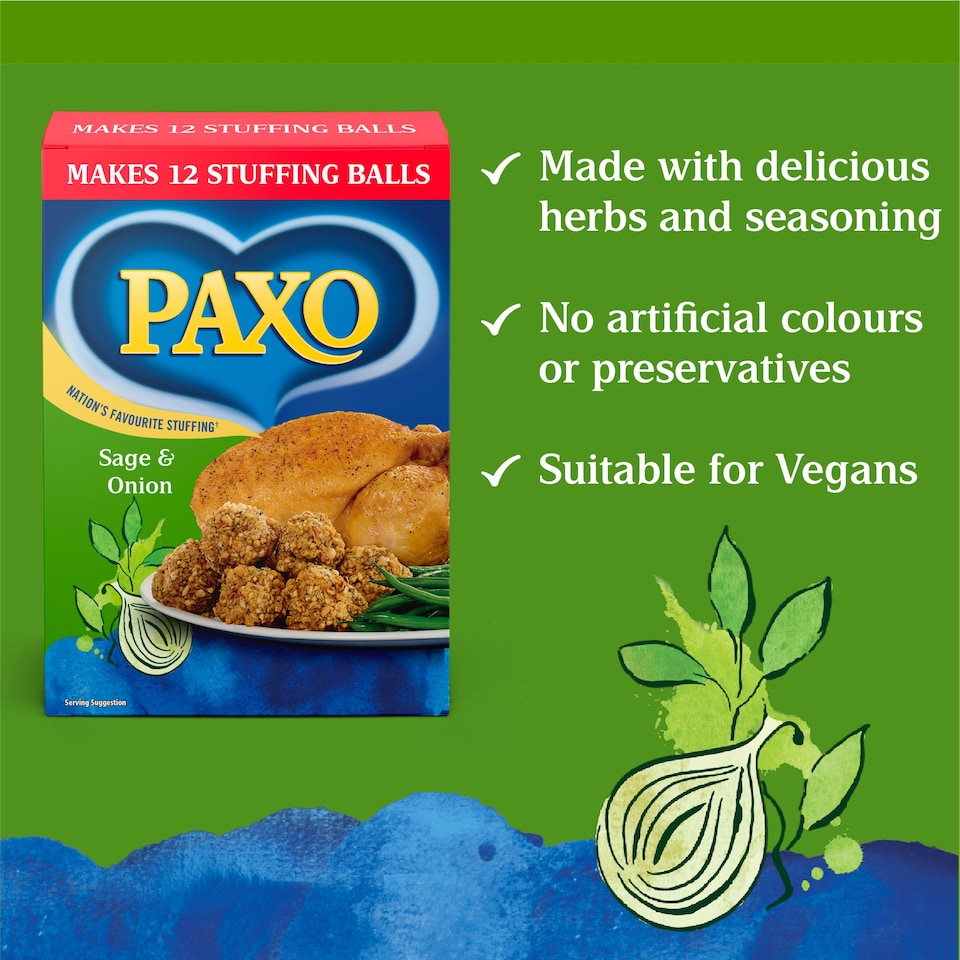 image 1 of Paxo Sage & Onion Stuffing Mix 170G