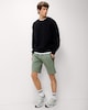 image 3 of F&F Active EVERYHOUR Cotton Rich Crew Neck Sweatshirt in Black