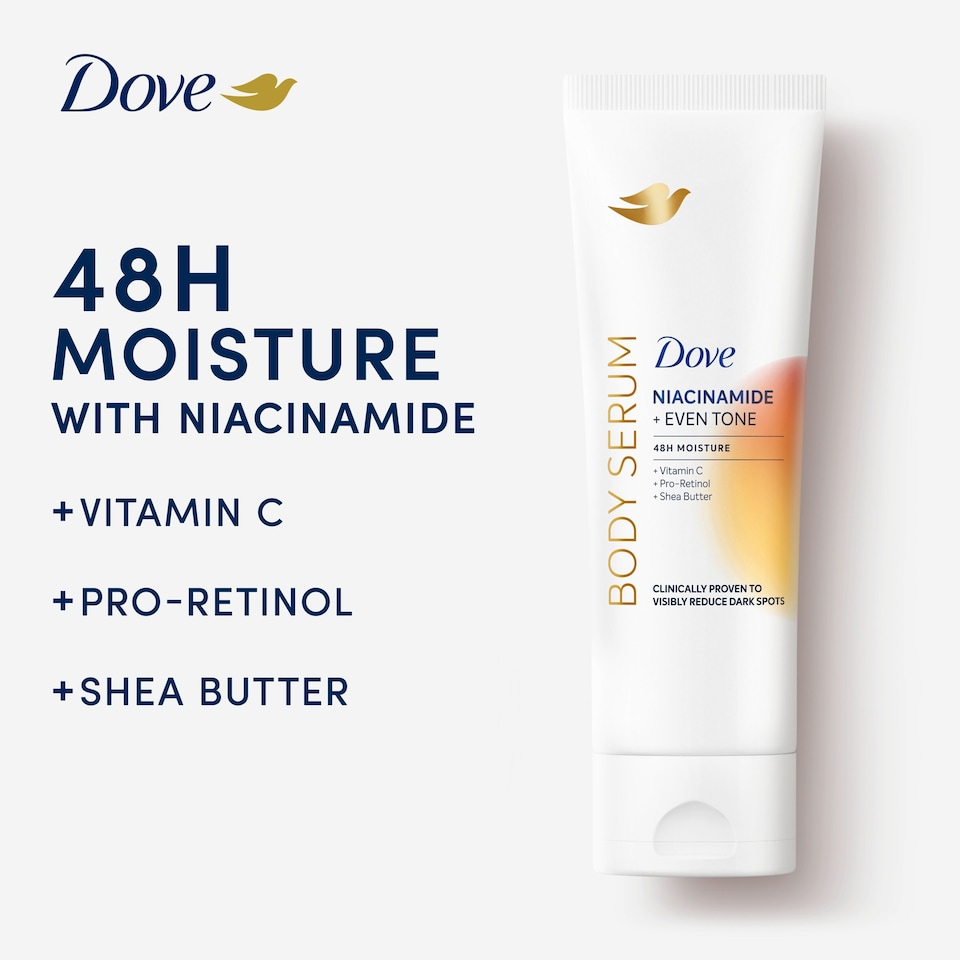 image 1 of Dove Niacinimide+ Even Tone Body Serum 200ml