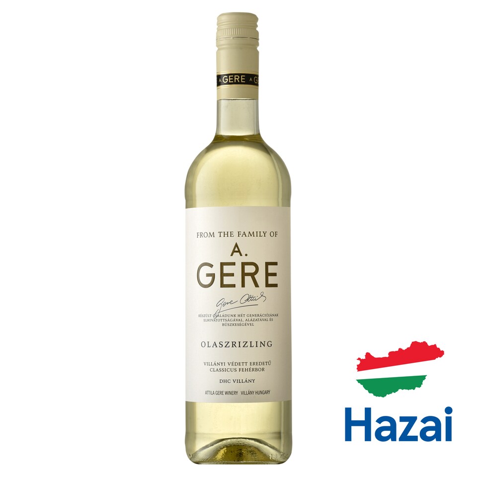 Gere Olaszrizling Dry White Wine 11% 0,75 l