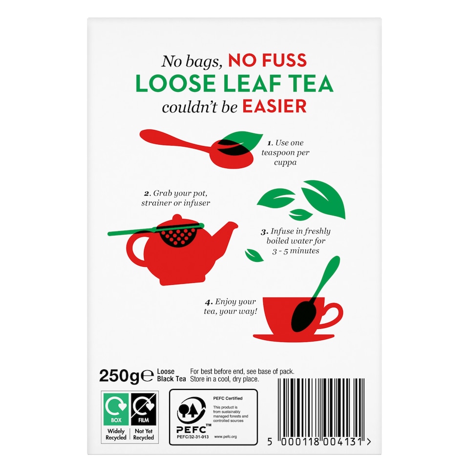 image 1 of Pg Tips 80 Cups Loose Tea 250G