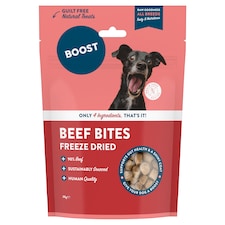 BOOST Natural Treats Beef with Superfoods for Dogs 30g