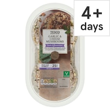 Tesco Garlic & Cheese Mushrooms 200g