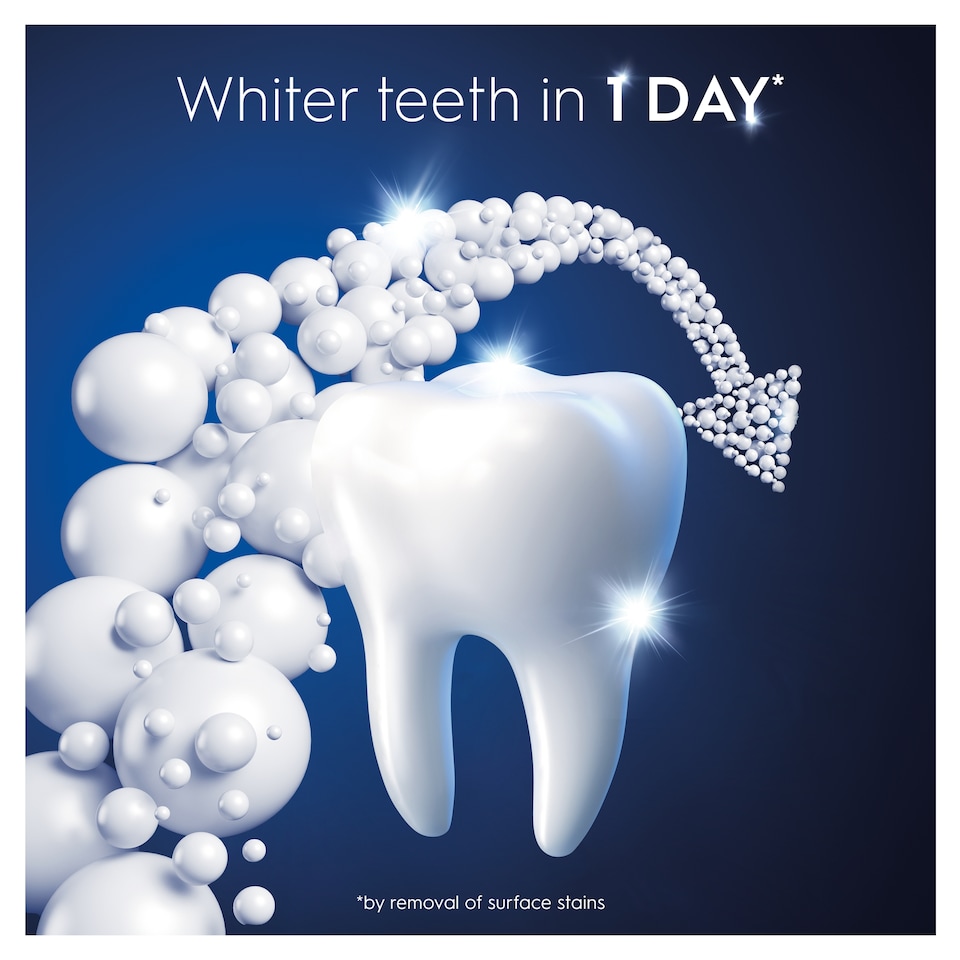 image 1 of Oral-B 3D White Clinical Intensive Whitening Radiant White 75ml