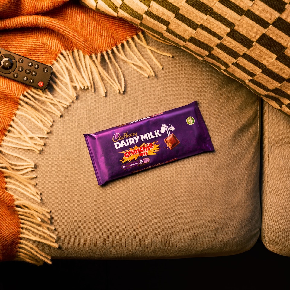 image 1 of Cadbury Dairy Milk Crunchie Bits Chocolate Bar 180g