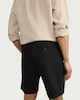 image 3 of F&F Linen Blend Shorts in Black
