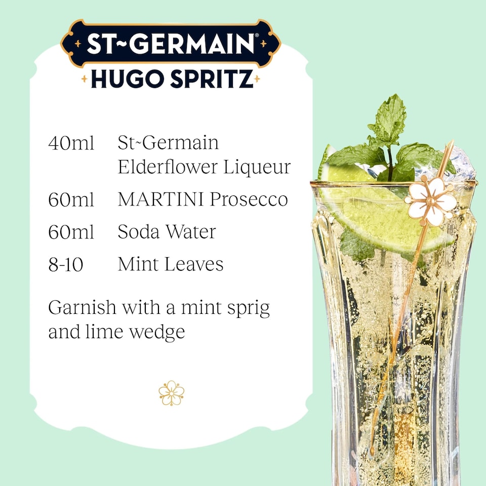 image 1 of ST GERMAIN ELDERFLOWER LIQUEUR 50CL
