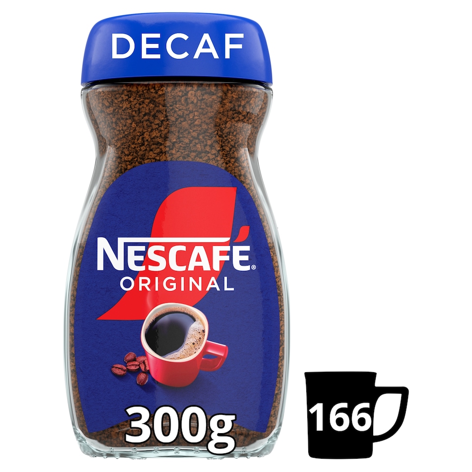 image 1 of Nescafe Original Decaf Instant Coffee 300g