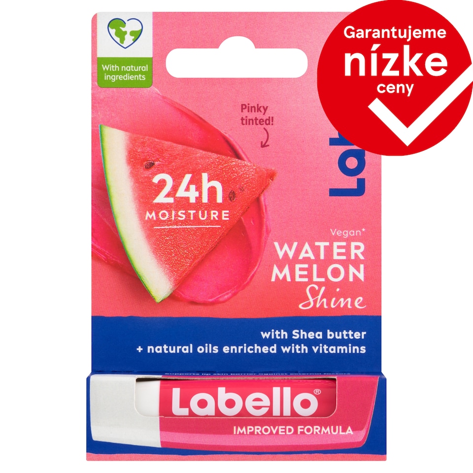 image 1 of Labello Watermelon Shine Toning Lip Balm 4.8 g
